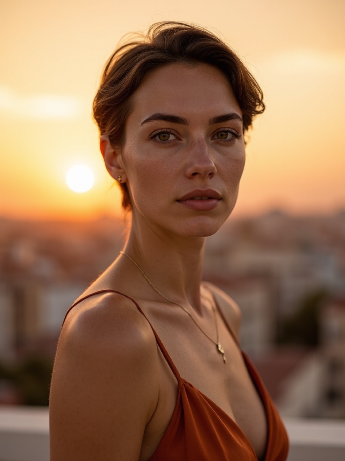 Vera en una azotea de Madrid